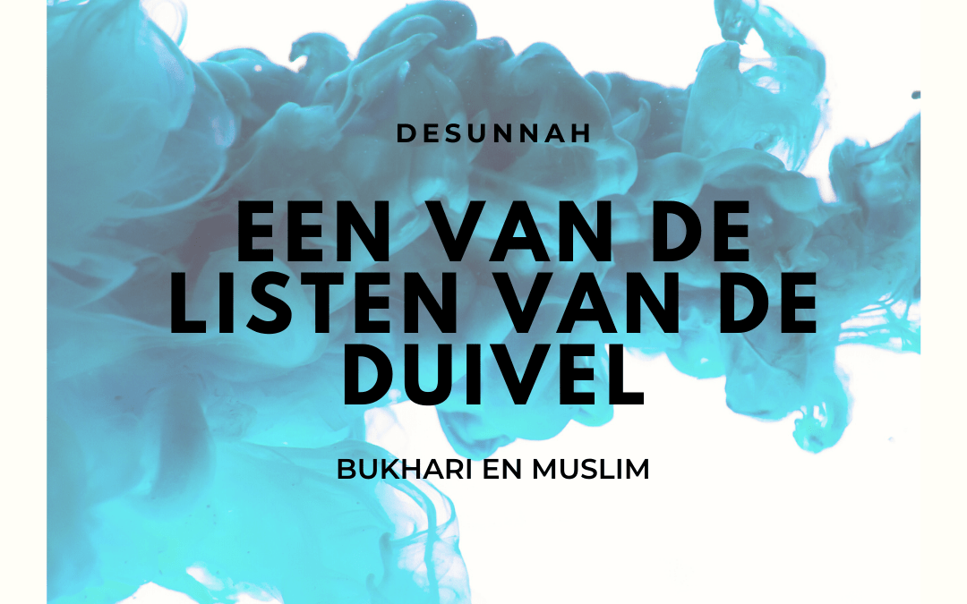 Een van de listen van de duivel