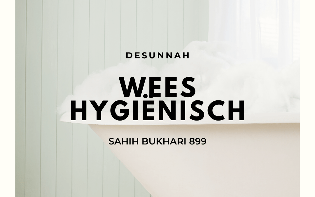 Wees hygiënisch